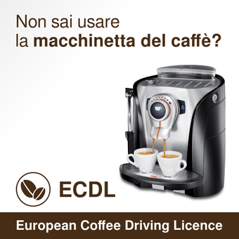 Support the ECDL: European Coffee Driving License.
